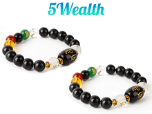 Load image into Gallery viewer, 5Wealth™ Feng Shui Obsidian Bracelet