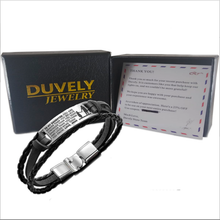 Load image into Gallery viewer, Mommy to Daughter Retro Woven Steel Bracelet
